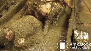 Lyndra and Franky double pleasure in cowshit