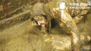 Lyndra and Franky double pleasure in cowshit