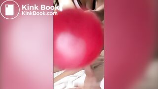 Beautiful Big Shit while toying