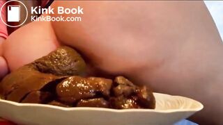 Girl bigass scat