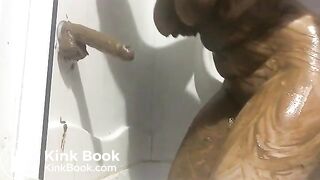 Curvy woman smearing her shit (bis)