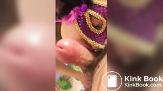 amateurcouplewithfriends769 - Cumming while she poops on me 3