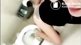 Crazy girl licks multiple public toilets in one night - ThisVidcom