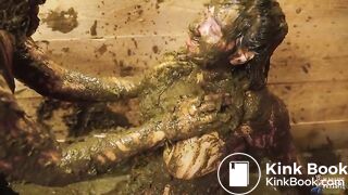 Lyndra and Franky Manure Barn - sensual fuck in cowshit