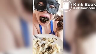 Pasta with shit  it's delicious)