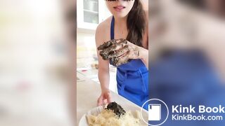 Pasta with shit  it's delicious)