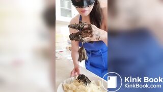 Pasta with shit  it's delicious)