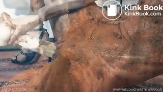 Whip Wielding Waste Warrior - ArtOfScatcom