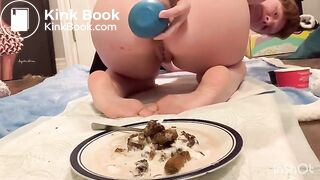Scat brownie for breakfast