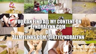 Scat in the bathtub - masturbating with my shit