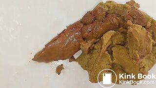 Big shit on floor