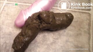 Tina amazon thigh high shit into my mouth