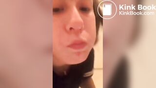 Public Toilet Licking slut Jasmine Bush