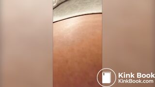Annoymous black girls takes a shit