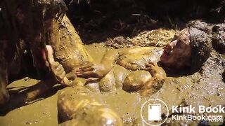 Having fun with Rada Brewer in cowshit