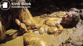 Having fun with Rada Brewer in cowshit