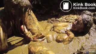 Having fun with Rada Brewer in cowshit