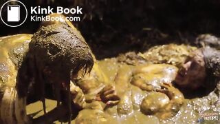 Having fun with Rada Brewer in cowshit