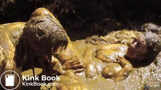 Having fun with Rada Brewer in cowshit