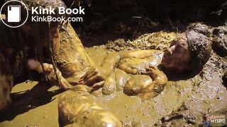 Having fun with Rada Brewer in cowshit