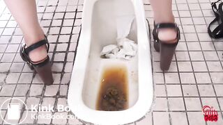 Bunny Waifu Pooping 1
