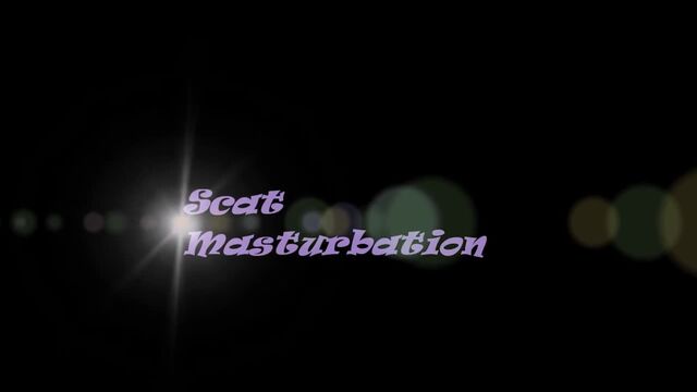 Scat Masturbation