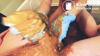 Scat bj and fuck