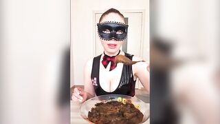 eating mountains of shit