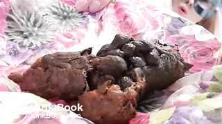 robe rouge bas noirs