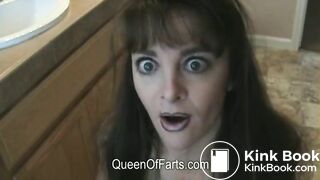 queen of farts lizzy topless and farting