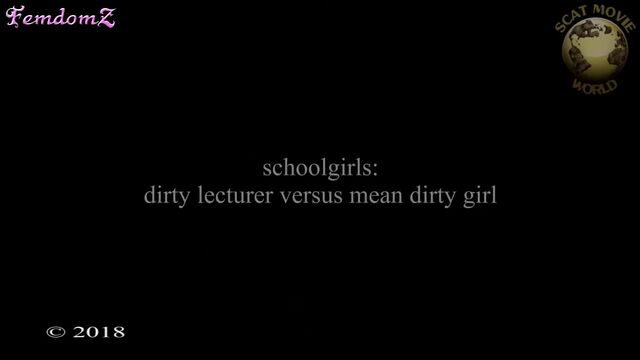 Miss Jane - Dirty lecturer versus mean dirty girl