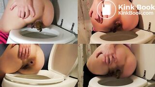 Female scatpilation 40 clips split screen