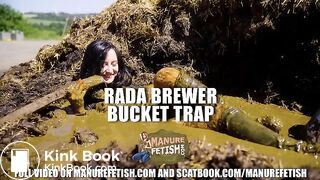 Rada Brewer Bucket Trap - Masturbating in cowshit on the dunghill