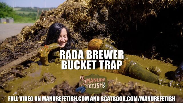 Rada Brewer Bucket Trap - Masturbating in cowshit on the dunghill