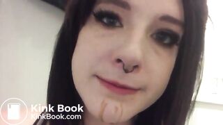pierced nose