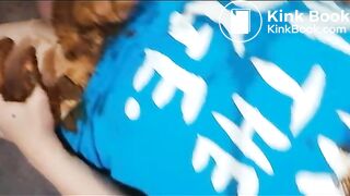 Pig sent home after stroking with brown