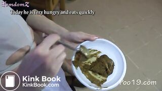 Poo19 - The girls fed him a spoon