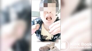 Delicious scat jelly dildo x