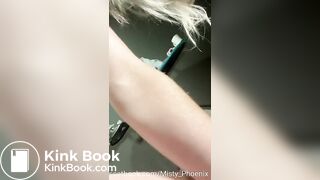 Misty Phoenix - Pooping in jeans and tasting