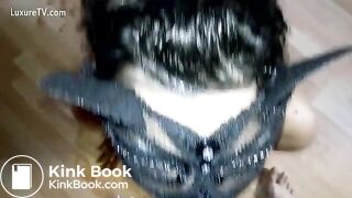 Scat slut shitty blowjob