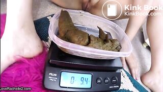 Weighing and Licking My Shit Log