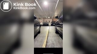 HUGE BOOTY drops DOOKIE in PARKING GARAGE
