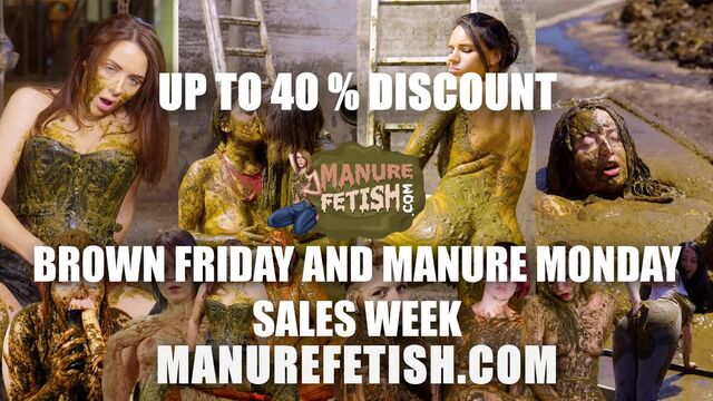 40 % Brown Friday Sale on ManureFetish