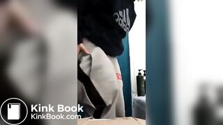 College Student Takes A Big Dump