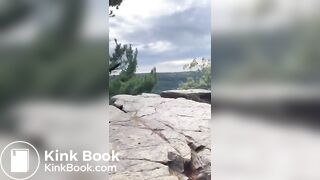 shit in the woods