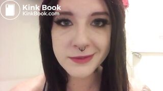 When there is no dick at hand, you can suck shit