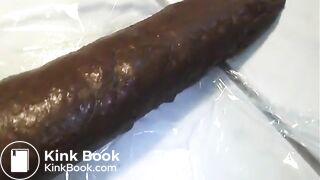 Turd Push Out Up Close