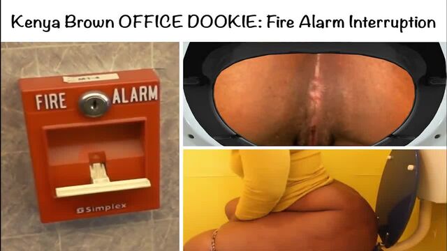 Kenya Brown OFFICE DOOKIE (Fire Alarm Interruption)