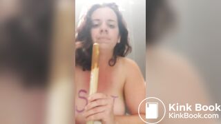 Nasty Fat Shit licking slut Tiffany Soto