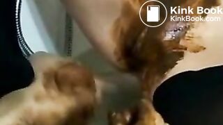 Bathroom scat